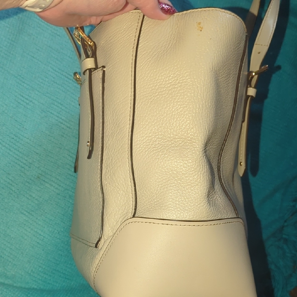 MICHAEL KORS Beige Leather Tote - Picture 7 of 16